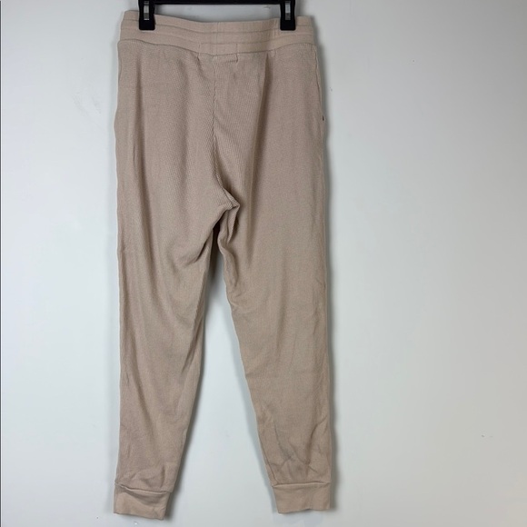 Province of Canada Cream Tan Joggers Waffle Knit Size XXS - Picture 3 of 9